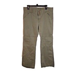 Mavi Rachel Green Low-Waisted Flare Cargos Y2K Size 33/32